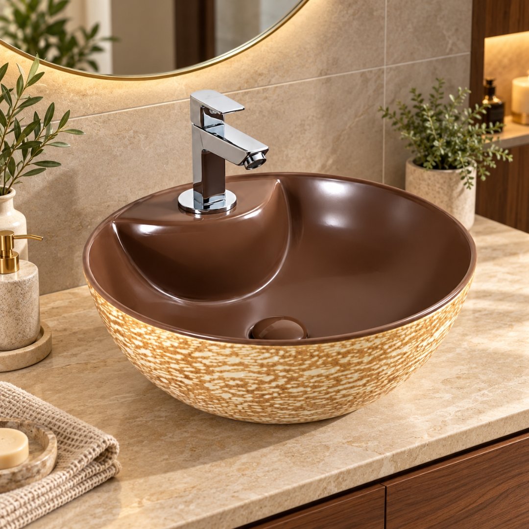 Sonet MAC ROUND 001, table top basin